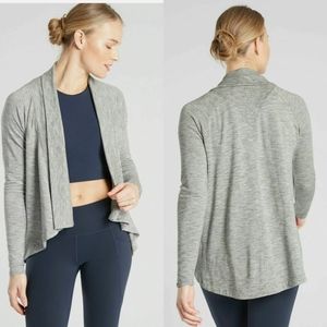 Athleta Nirvana Wear Two Ways Wrap gray